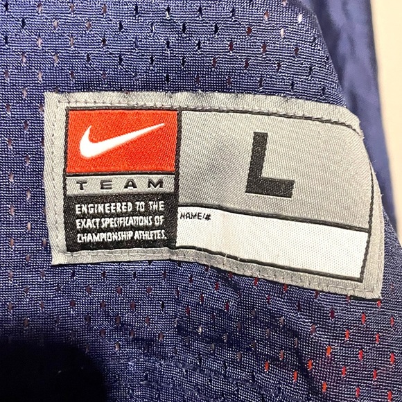 Vtg Terrell Davis Denver Broncos Team Nike Sports Authentic NFL Jersey Size L - Picture 6 of 6